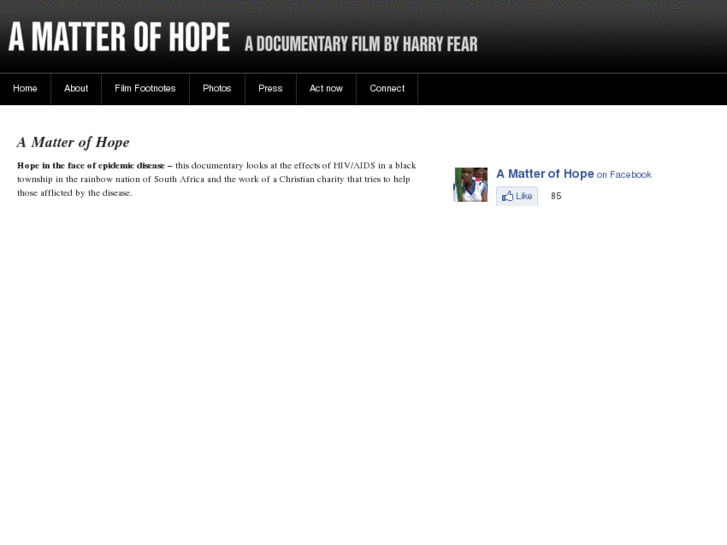 www.amatterofhopemovie.com