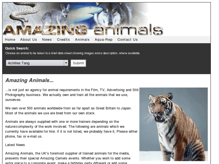 www.amazinganimals.co.uk