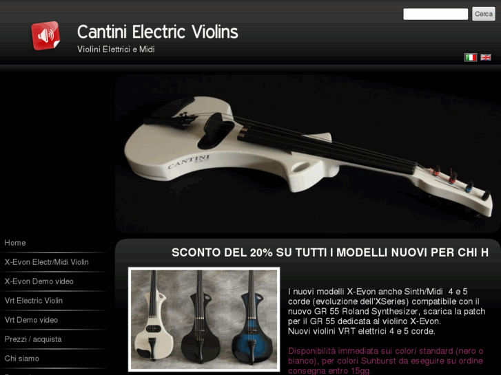 www.cantinielectricviolins.com