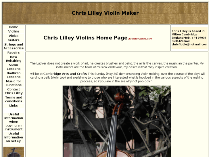 www.chrislilleyviolins.com