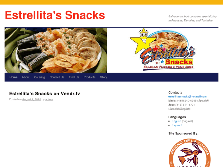 www.estrellitassnacks.com