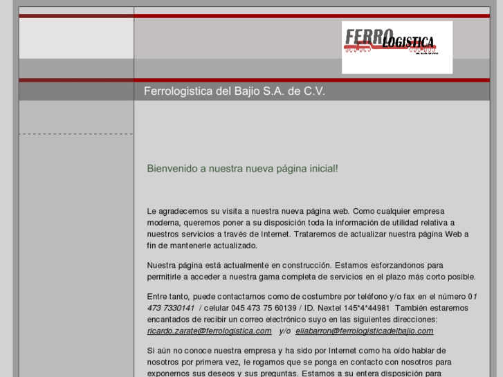 www.ferrologisticadelbajio.com