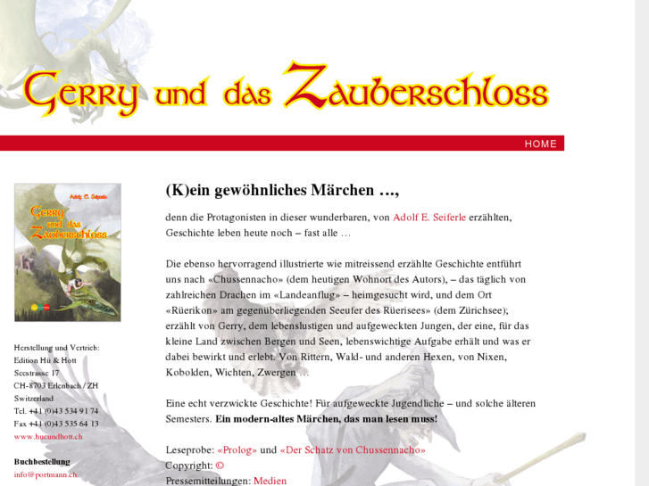 www.gerryunddaszauberschloss.ch