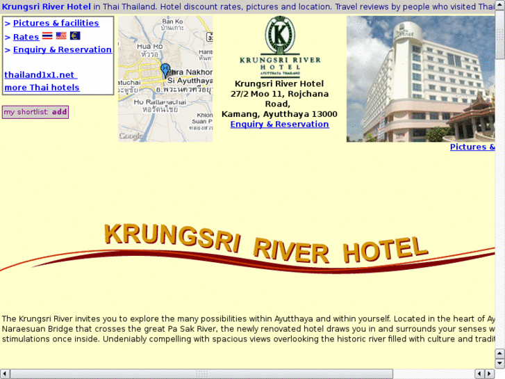 www.krungsririverhotel.com