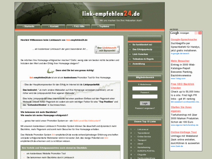 www.link-empfehlen24.de