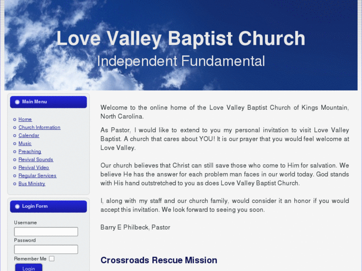 www.lovevalleybaptist.com