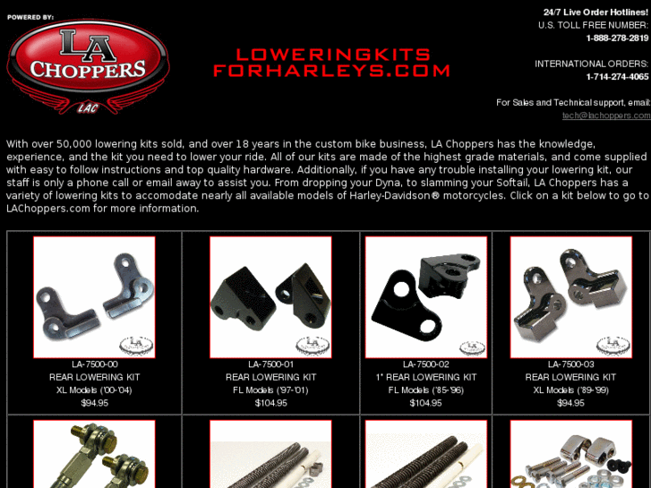 www.loweringkitsforharleys.com