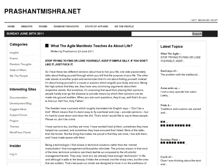 www.prashantmishra.net