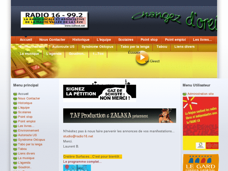 www.radio16.net