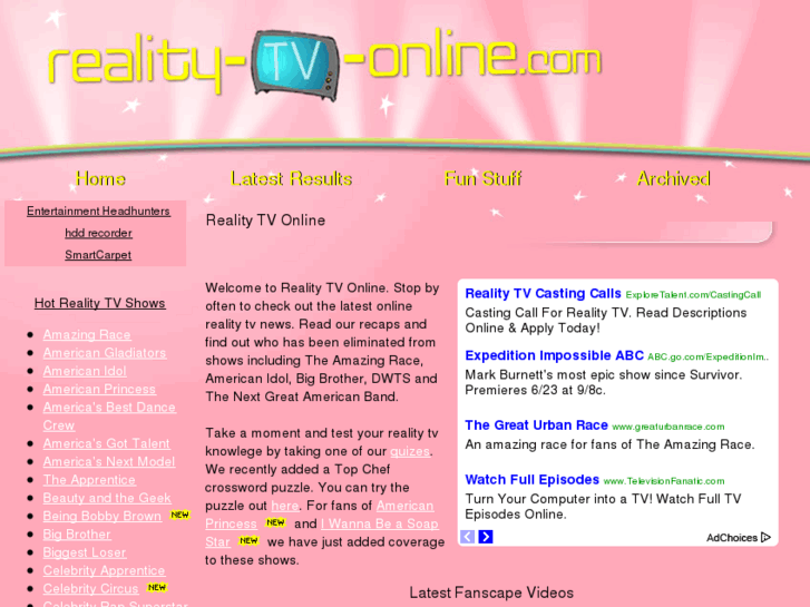 www.reality-tv-online.com