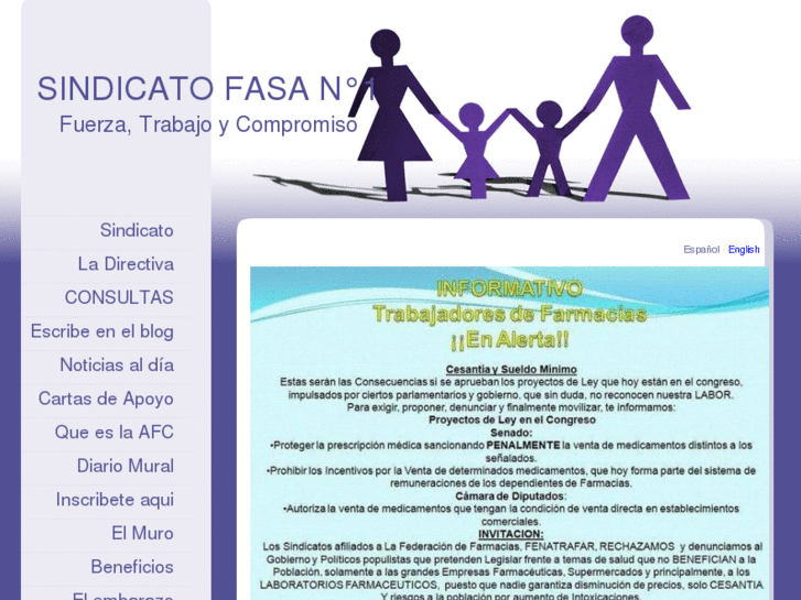 www.sindicatotrabajadoresfasa.cl