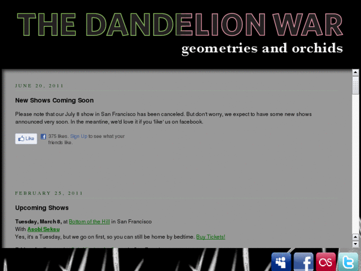 www.thedandelionwar.net