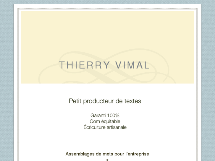 www.thierryvimal.com