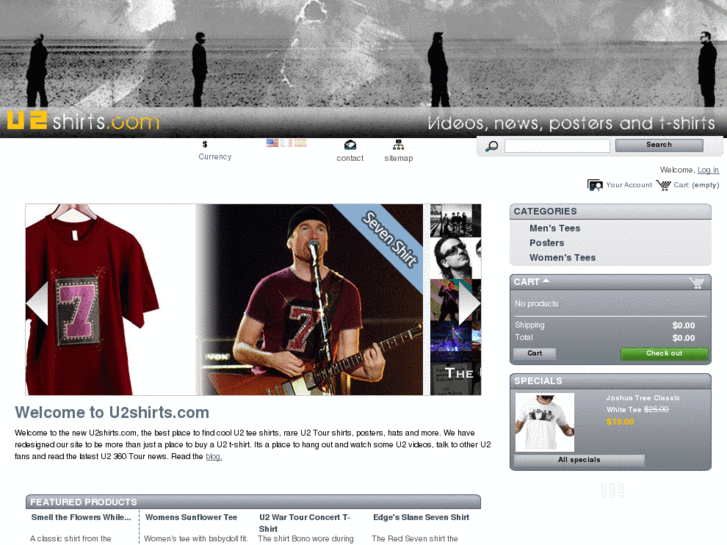 www.u2shirts.com