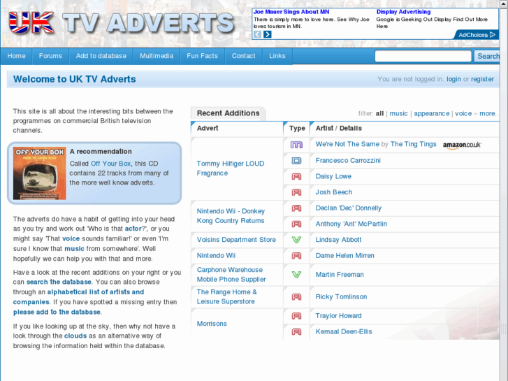 www.uktvadverts.com