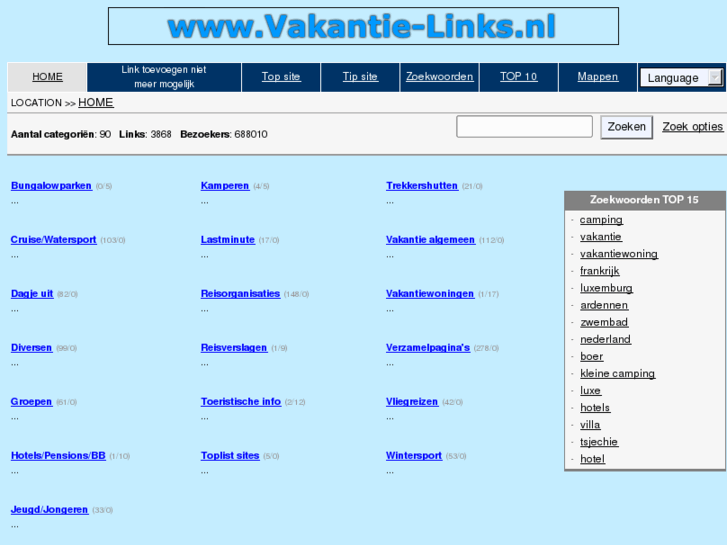 www.vakantie-links.nl