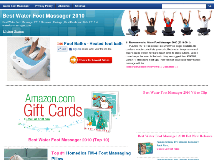 www.waterfootmassager.com