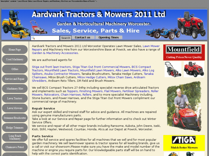 www.aardvarktractorsandmowers.co.uk