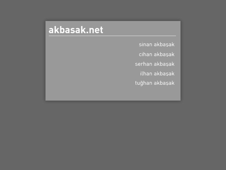 www.akbasak.net