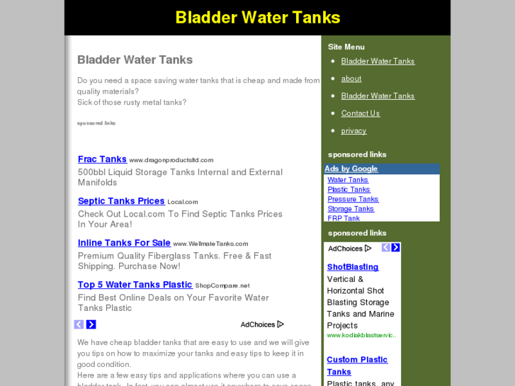 www.bladderwatertanks.net