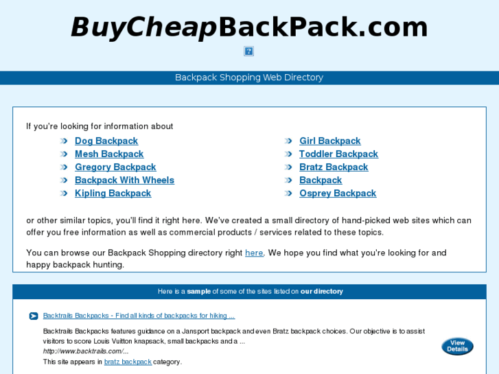 www.buycheapbackpack.com