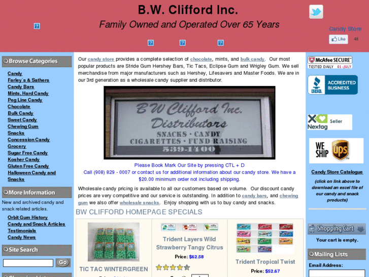 www.bwcliffordcandy.com