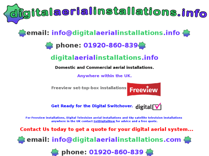 www.digitalaerialinstallations.info