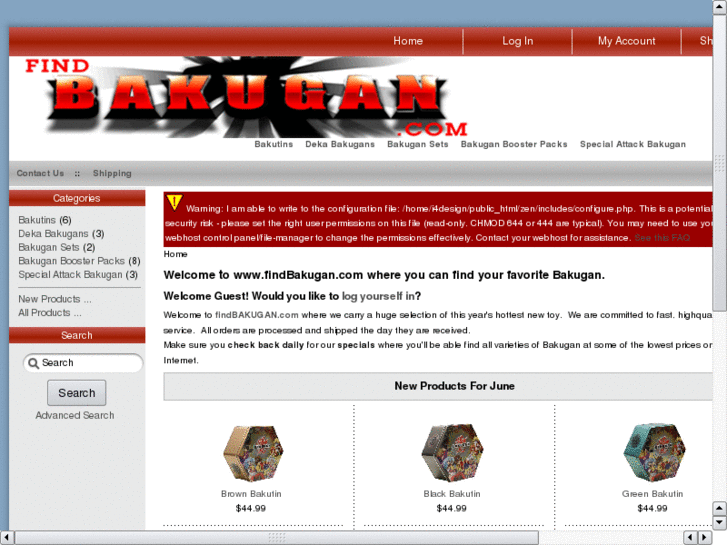 www.findbakugan.com