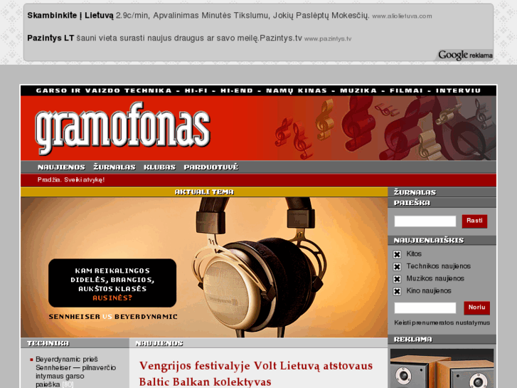 www.gramofonas.lt