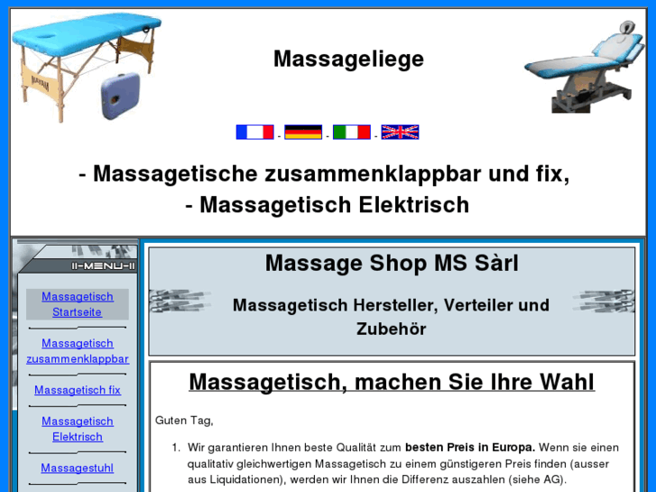 www.massagetisch.net