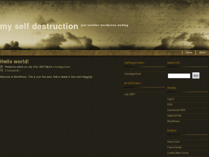 www.myselfdestruction.com