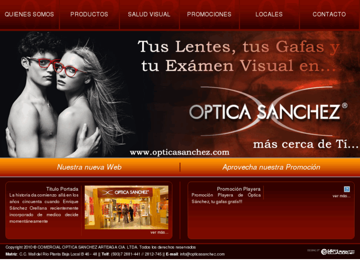 www.opticasanchez.com