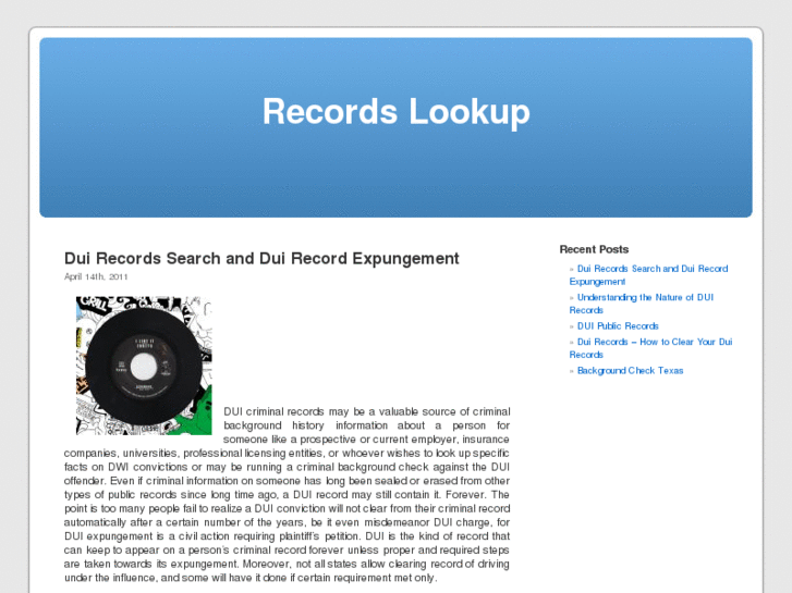 www.recordslookup.com