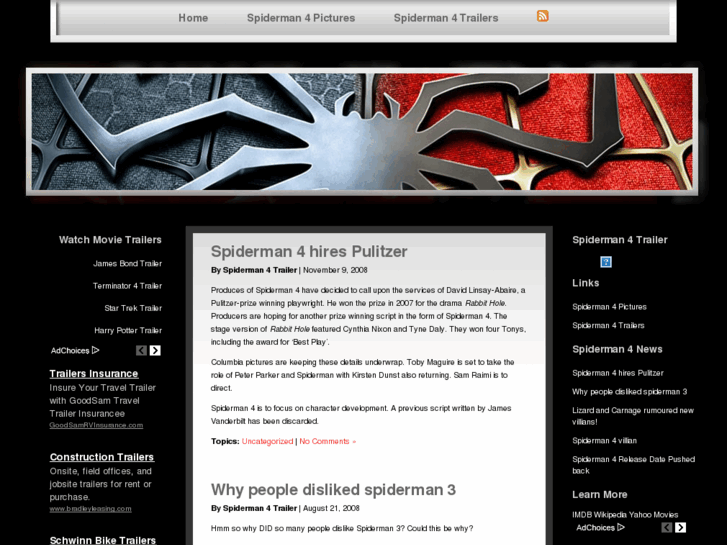 www.spiderman4trailers.com