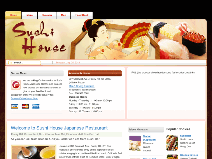 www.sushihousect.com