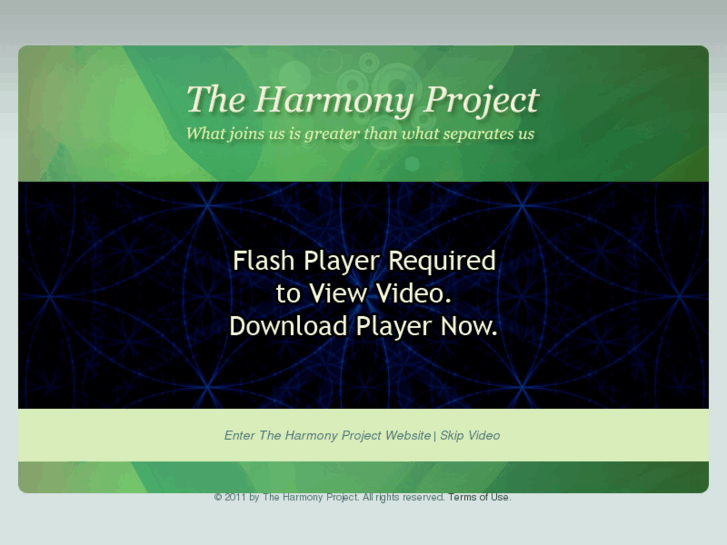 www.theharmonyproject.org