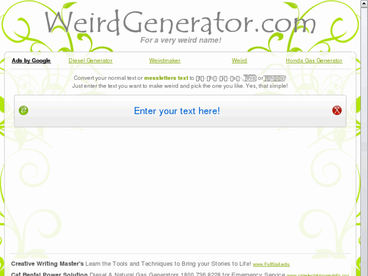 www.weirdgenerator.com