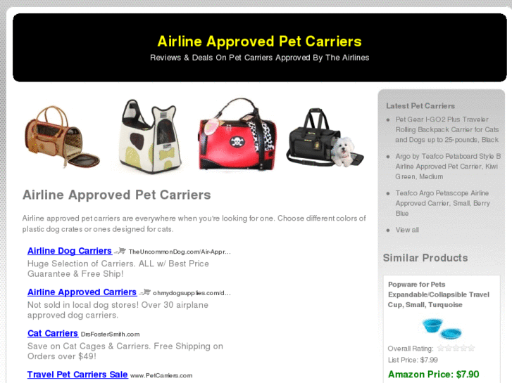 www.airlineapprovedpetcarriers.org