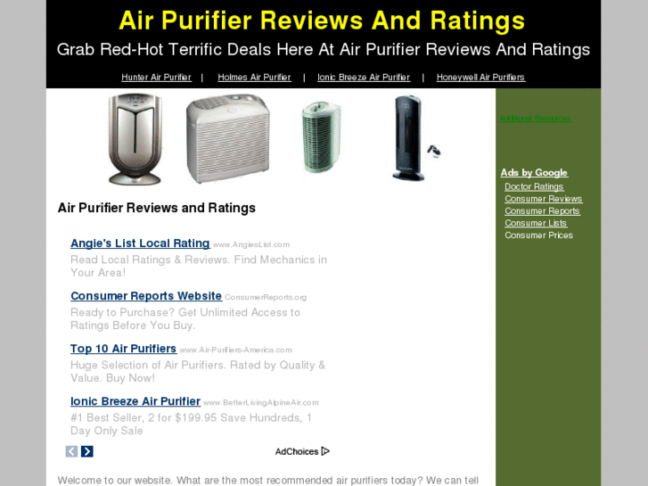 www.airpurifierreviewsandratings.com