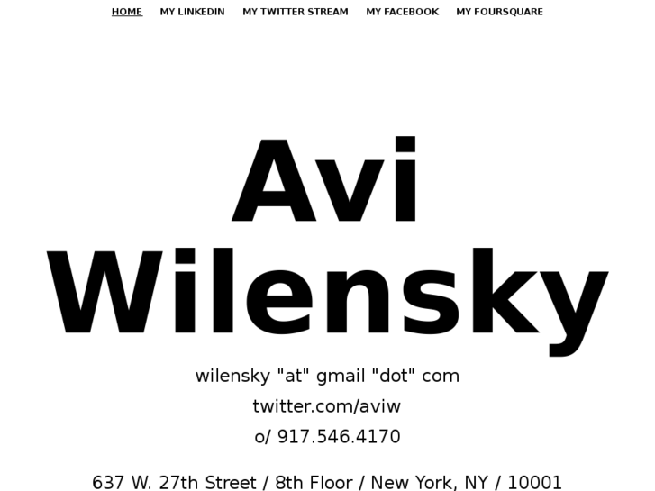 www.aviwilensky.com