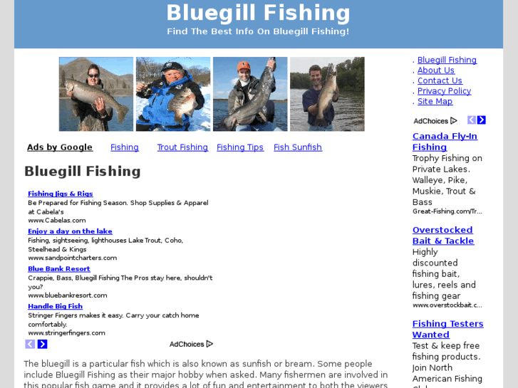 www.bluegillfishing.net