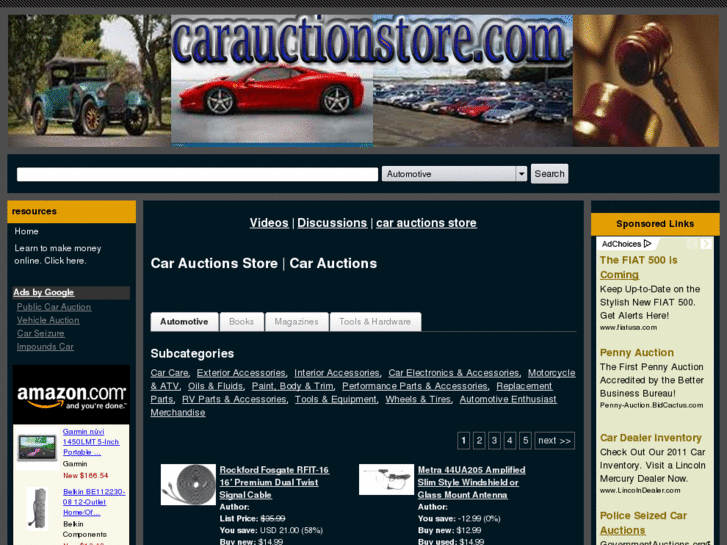 www.carauctionstore.com