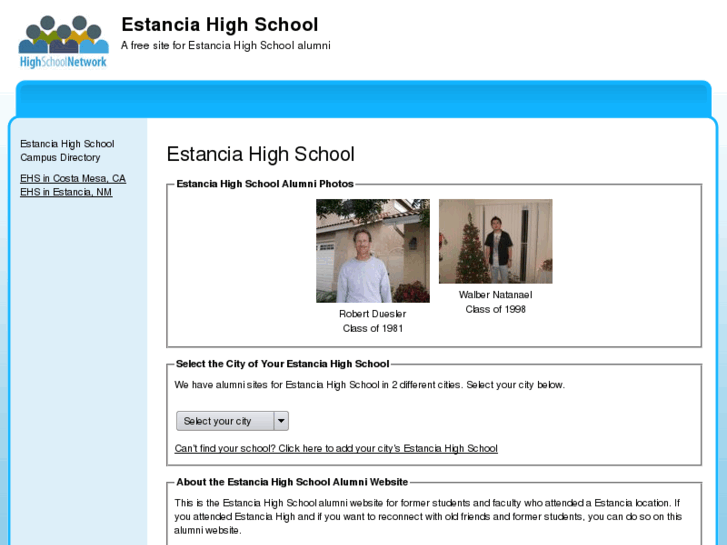 www.estanciahighschoolalumni.com