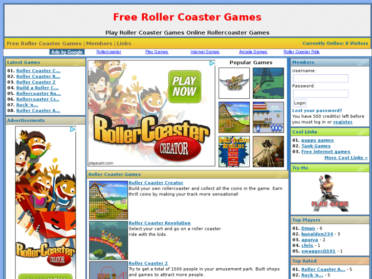 www.freerollercoastergames.org