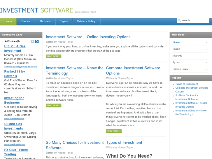 www.investmentsoftware.org