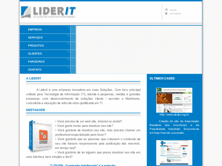 www.liderit.com.br