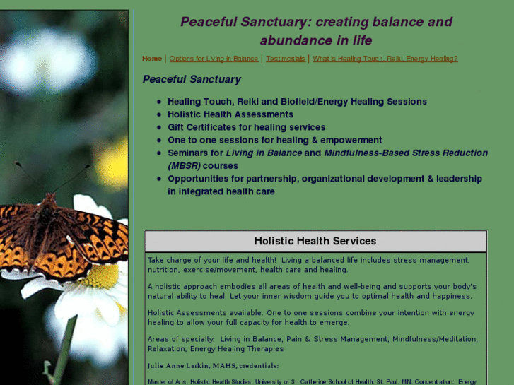 www.peacefulsanctuary.net