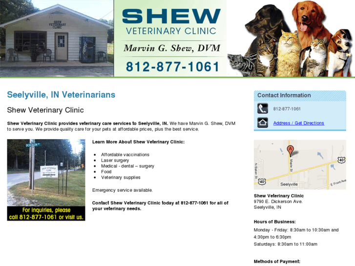 www.shewveterinaryclinic.com