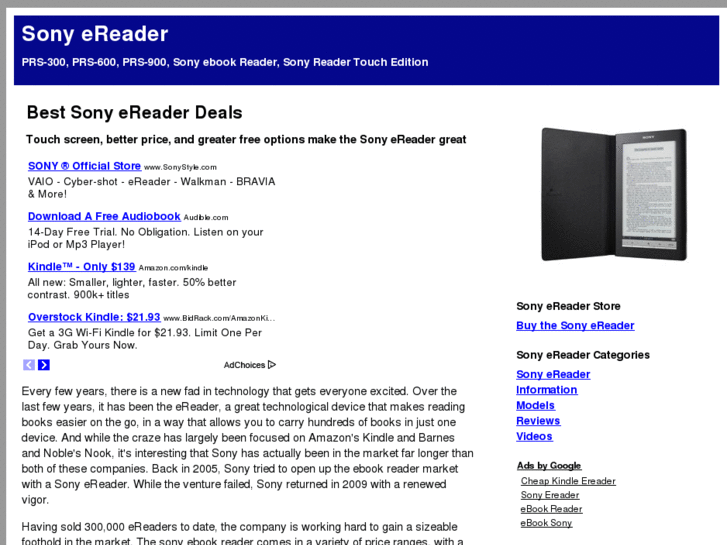 www.sonyereader.net
