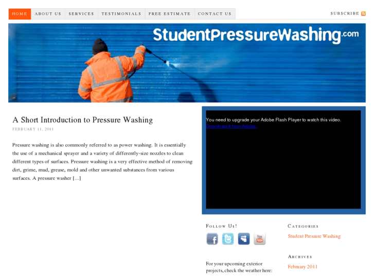 www.studentpressurewashing.com